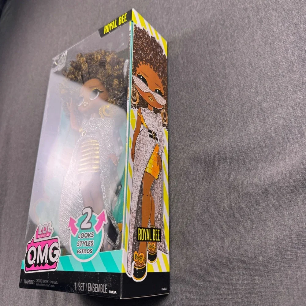 LOL Surprise OMG Royal Bee‎ Fashion Doll 2 Looks Styles Series 1 MGA New